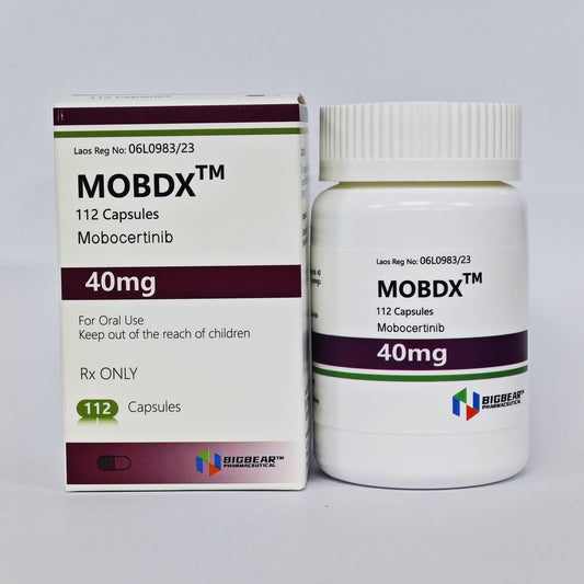 莫博替尼、MOBODX、莫博替尼 40 毫克 厂家:老挝大熊制药