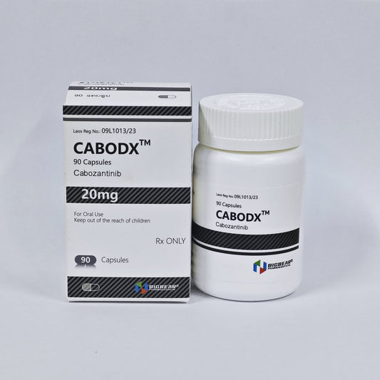 卡博替尼，CABODX，卡博替尼 20mg