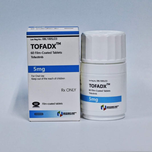 托法替尼，TOFADX，Tofacitinib，5mg