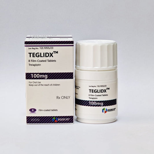 曲格列汀，TEGLIDX，Trelagliptin 100mg