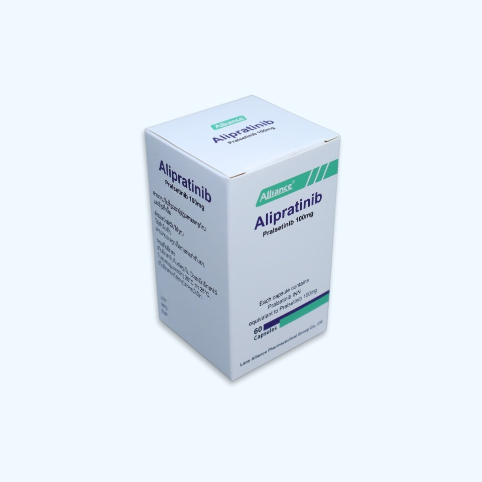 普拉替尼Pralsetinib….......100mg60 粒 / 瓶