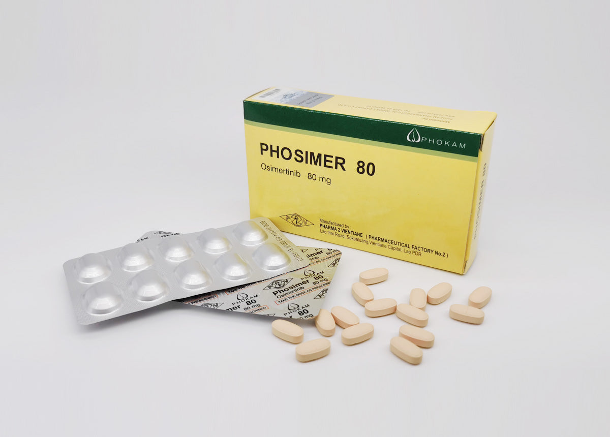 PHOSIMER 80  药品名称：PHOSIMER 80 通用名称：甲磺酸奥希替尼片/Osimertinib/AZD-9291/