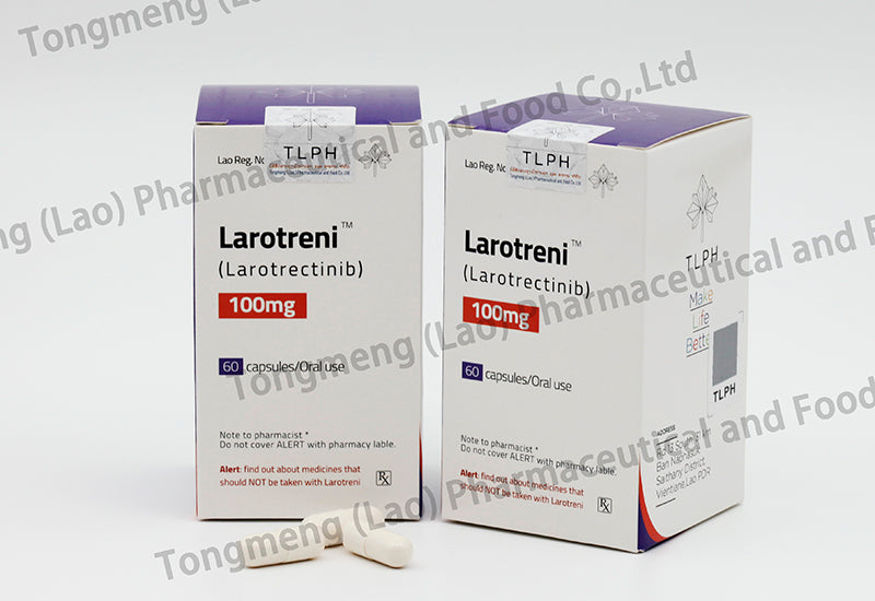 拉罗替尼 Larotreni (Larotrectinib)100mg/粒*60粒/瓶