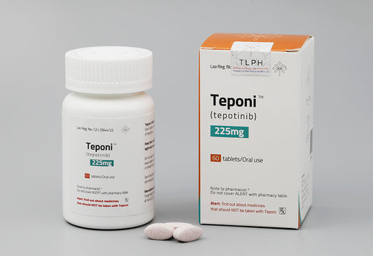 特泊替尼Teponi TEPOTINIB 225 MG 60'S 批文号12 L 0944/22 到期日08-12-2025