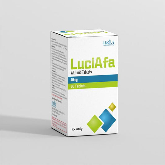 阿法替尼LuciAfa Afatinib40mg 30片  出口中国3%海关增值税