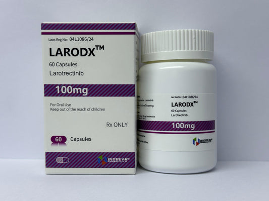 拉罗替尼, LARODX,Larotrectinib,100mg