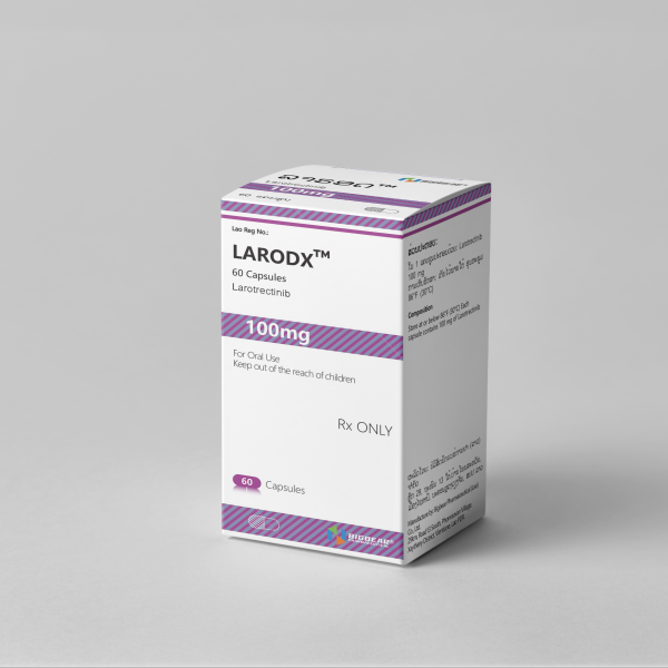 拉罗替尼, LARODX,Larotrectinib,100mg