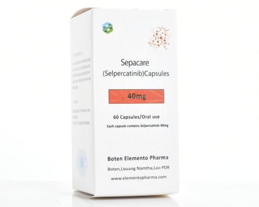 赛尔帕替尼 Selpercatinib 40MG 60'S 批文号02 L 0899/22 有效期16-2-2025