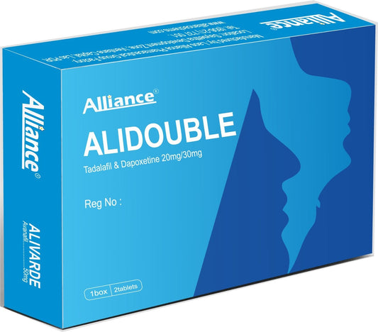 ALIDOUBLE男伟哥（双效）ALIDOUBLE Tadalafil & Dapoxetine.......... 20mg/30mg