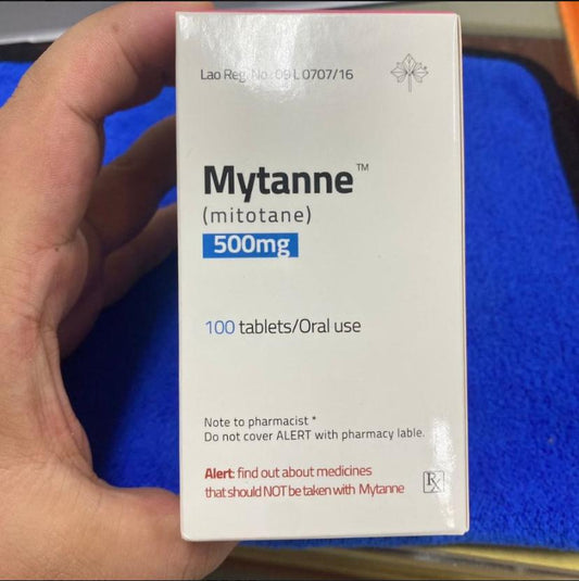 米托坦Mytanne MITOTANE 500MG 100粒 批文号09 L 0707/16 到期日19-9-2026