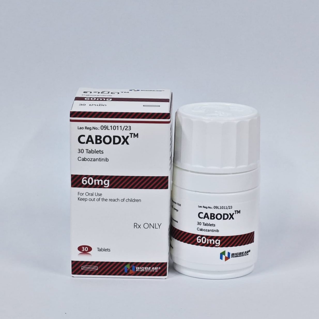老挝大熊 BIGBEAR CABODX 卡博替尼 Cabozantinib 60mg