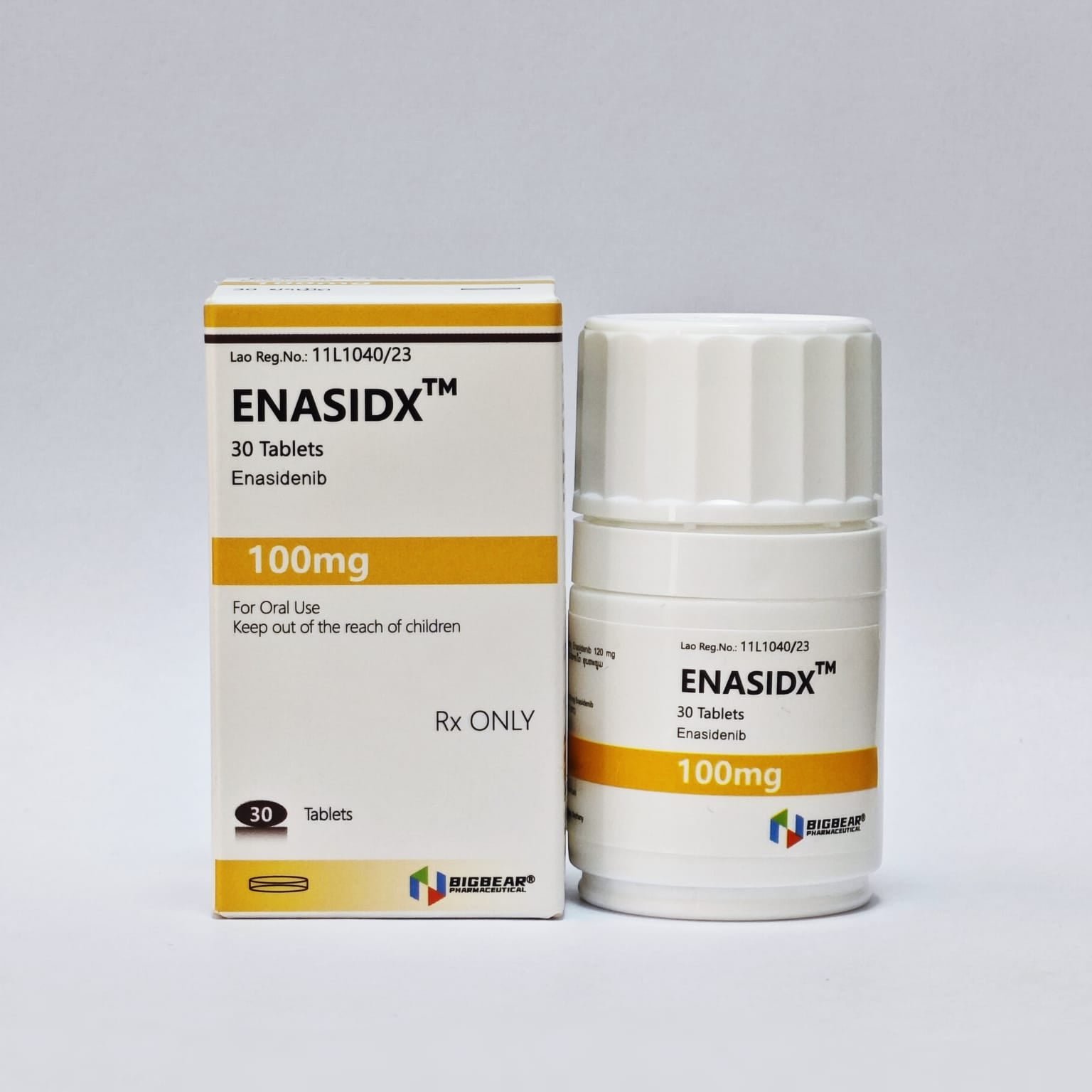 老挝大熊 BIGBEAR ENASIDX 恩西地平 Enasidenib 100mg