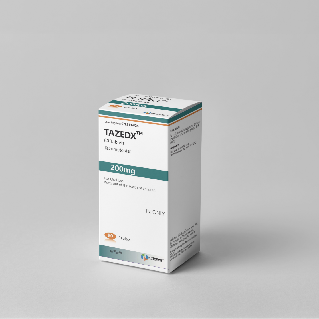 老挝大熊 BIGBEAR TAZEDX 他泽司他 Tazemetostat 200mg - 图片 2