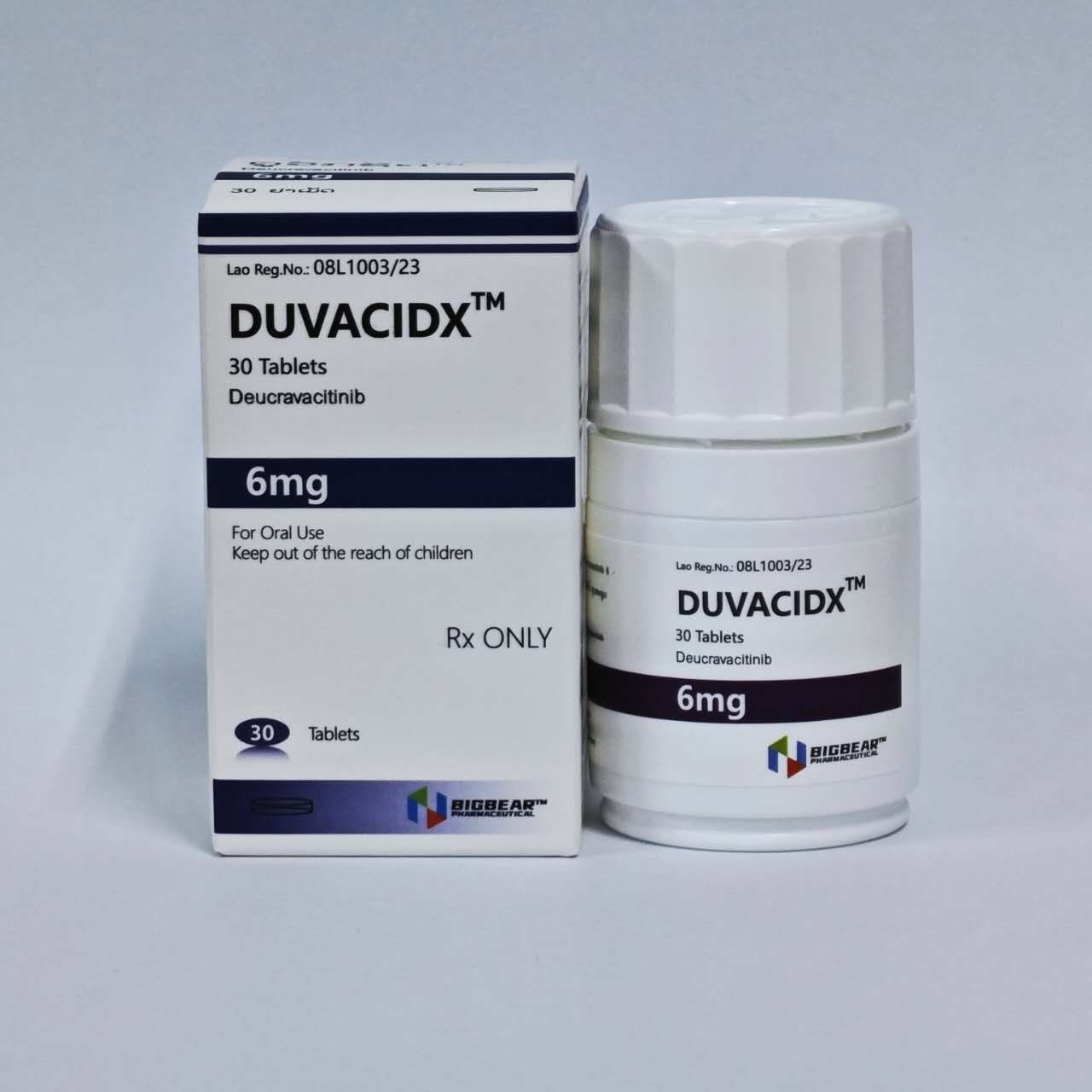 老挝大熊 BIGBEAR DUVACIDX 氘可来昔替尼 Deucravacitinib 6mg