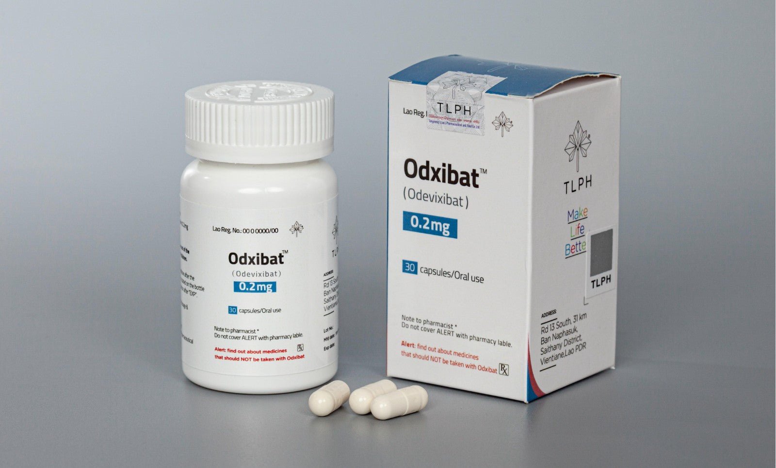 老挝东盟 Odxibat 奥维昔巴特(Odveixibat)0.2mg