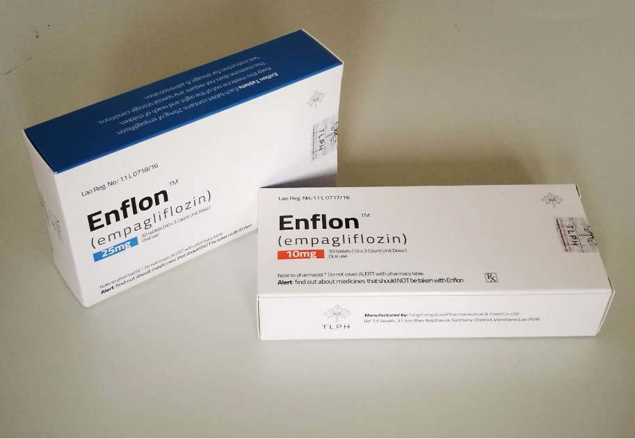 老挝东盟 TLPH Enflon 恩格列净 EMPAGLIFLOZIN 10MG