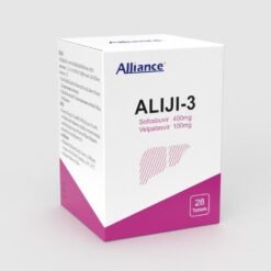 吉三代 索磷布韦维帕他韦ALIJI-3 Sofosbuvir400mg Velpatasvir100mg