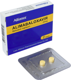 联合制药 ALIMABALOXAVIR 玛巴洛沙韦 Baloxavir marboxil 20mg