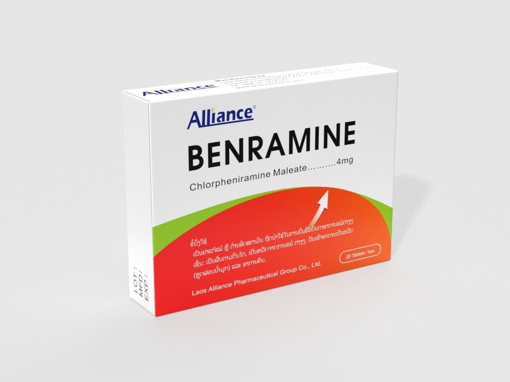 马来酸氯苯那敏Chlorpheniramine Maleate……….4mg - 图片 2