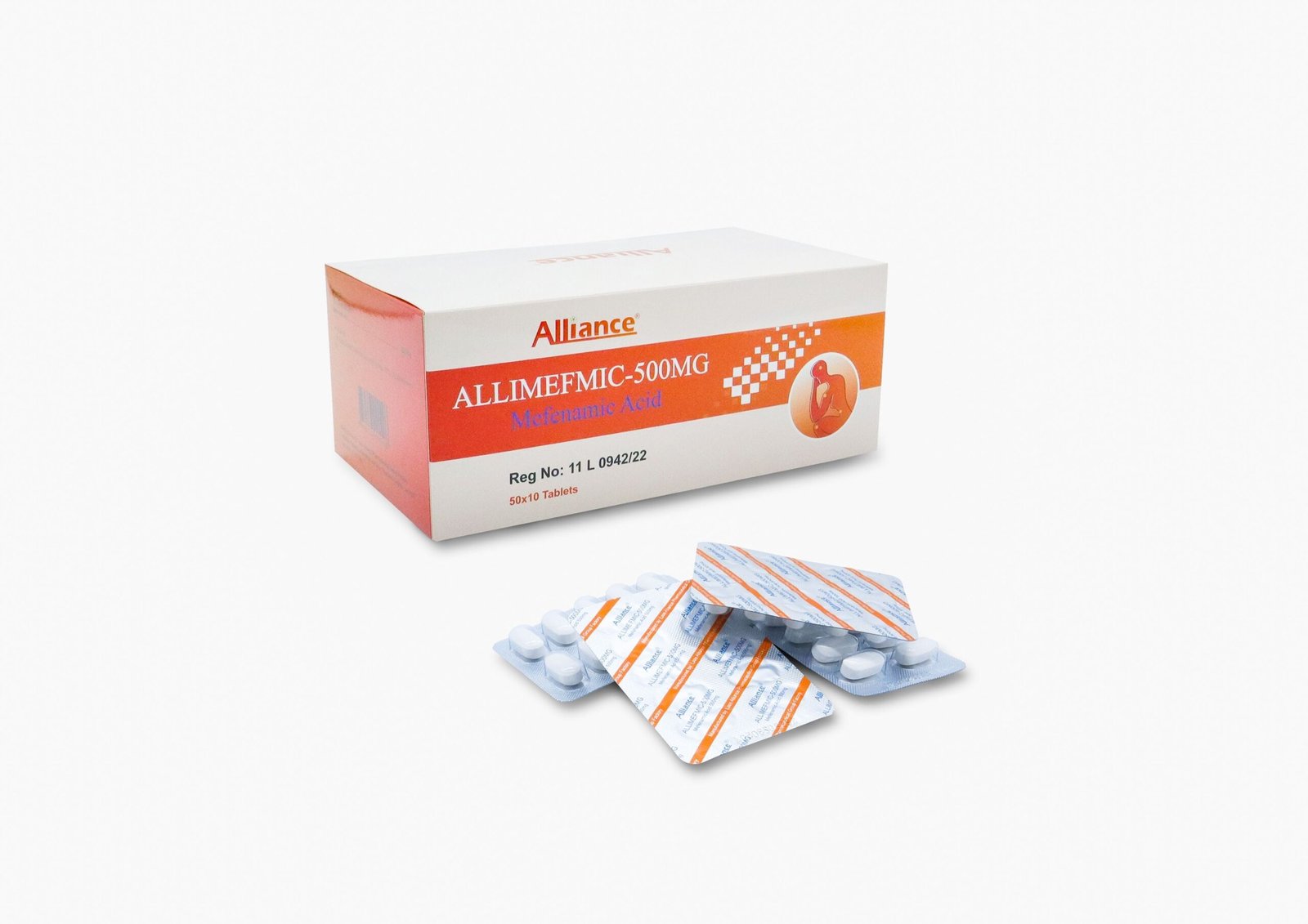 甲芬那酸Mefenamic Acid......... 500mg. - 图片 3