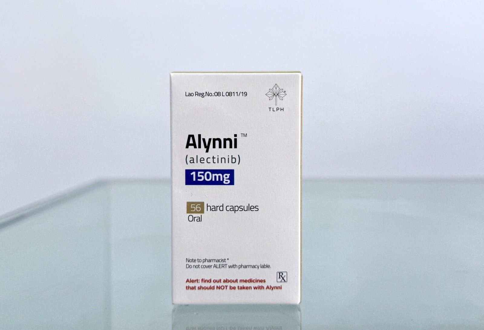 老挝东盟 TLPH Alynni 艾乐替尼 阿来替尼 Alectinib 150mg