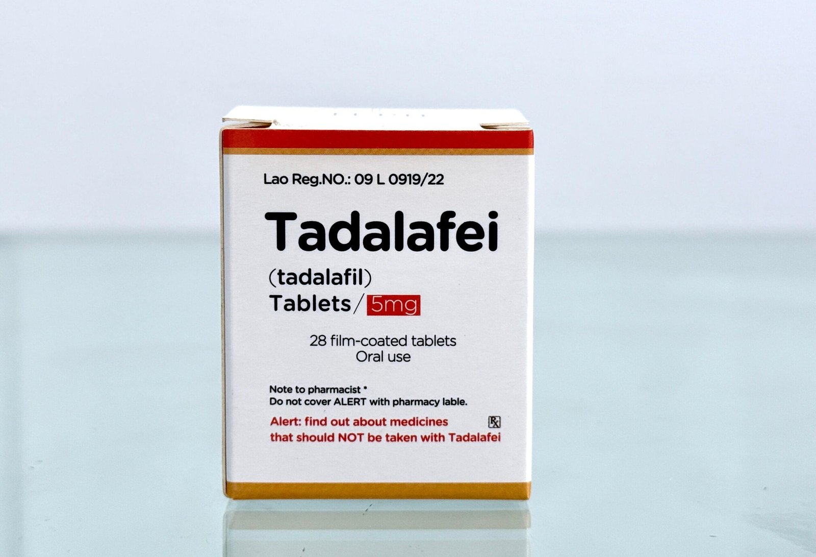 老挝东盟 TLPH Tadalafil 他达那非 TADALAFIL 5MG