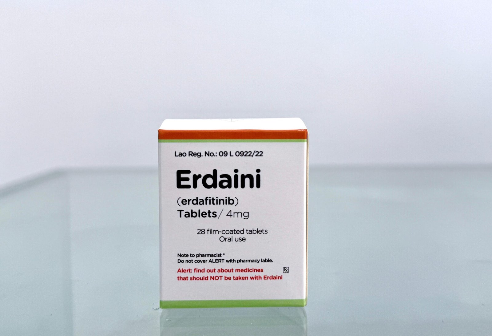 老挝东盟 TLPH Erdaini 厄达替尼 ERDAFITINIB 4MG