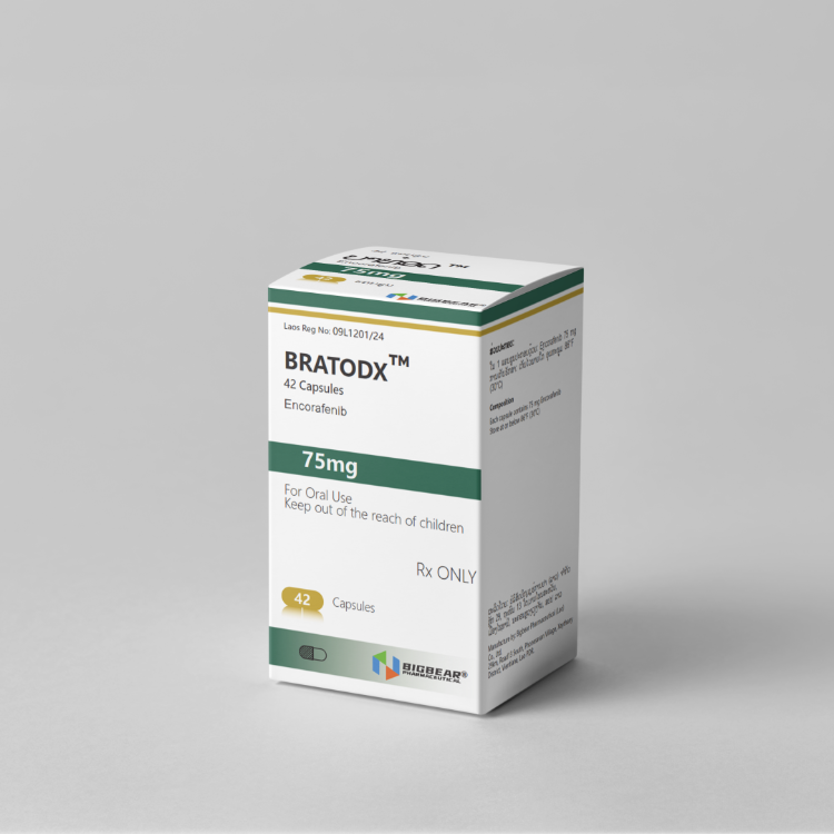 大熊制药 BRATODX 恩考芬尼 Encorafenib 75mg