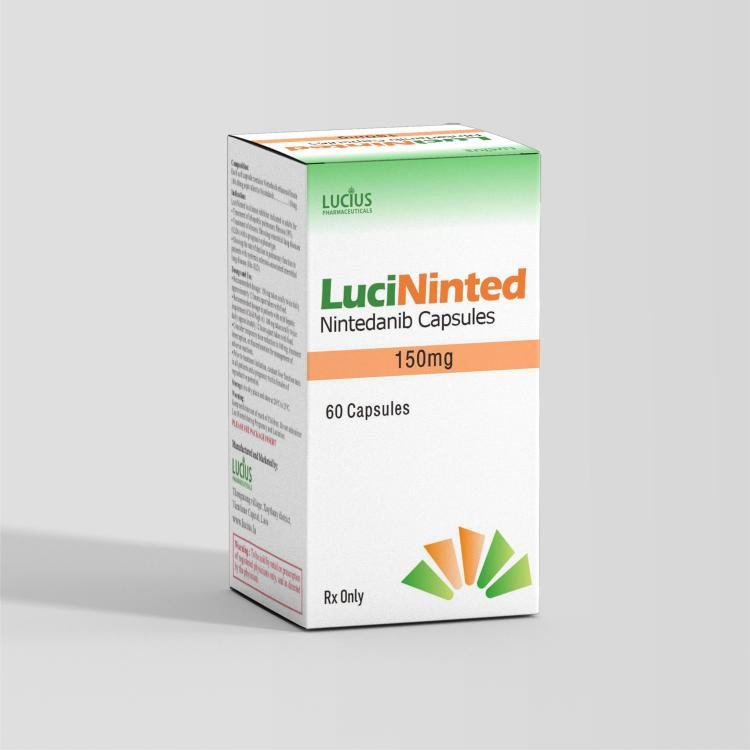 卢修斯制药 LuciNinted 尼达尼布 Nintedanib 150mg