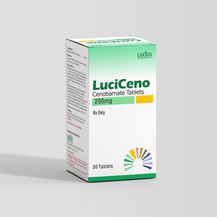 卢修斯制药 LuciCeno 西诺氨酯 Cenobamate 200mg