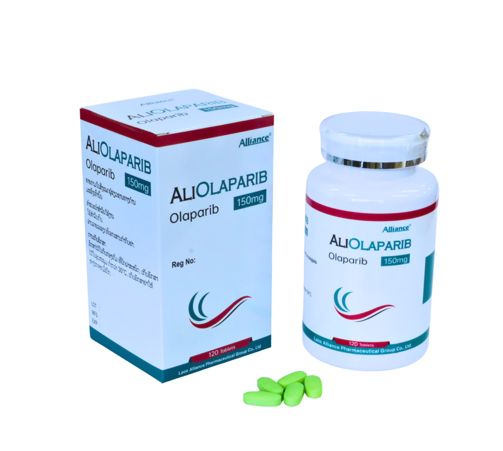 联合制药ALPLP-ALIOLAPARIB3奥拉帕利150mg120片