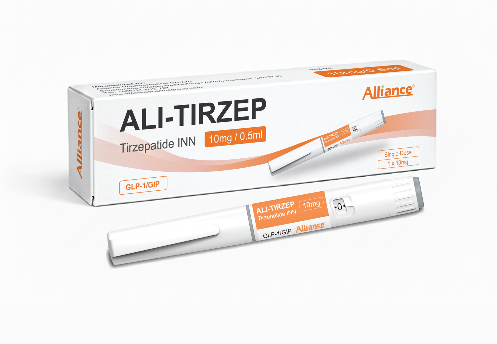 联合品牌ALI-TIRZEP替尔泊肽替西帕肽单剂量注射剂减肥针 - 图片 4