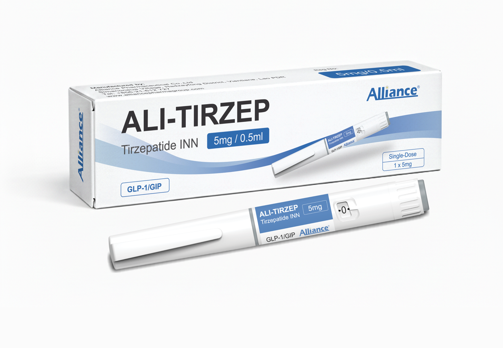 联合品牌ALI-TIRZEP替尔泊肽替西帕肽单剂量注射剂减肥针 - 图片 2